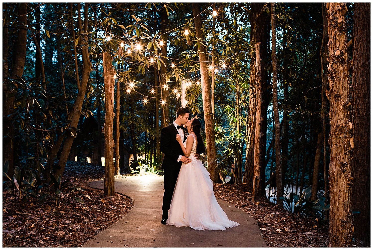 wedding in the forest