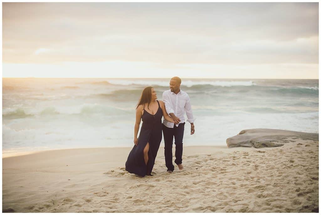 couple at sunset