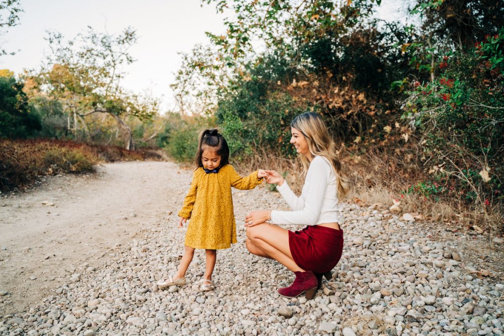 mom and daughter