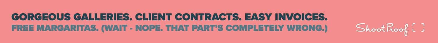 Gorgeous online galleries. Client contracts. Easy invoices.