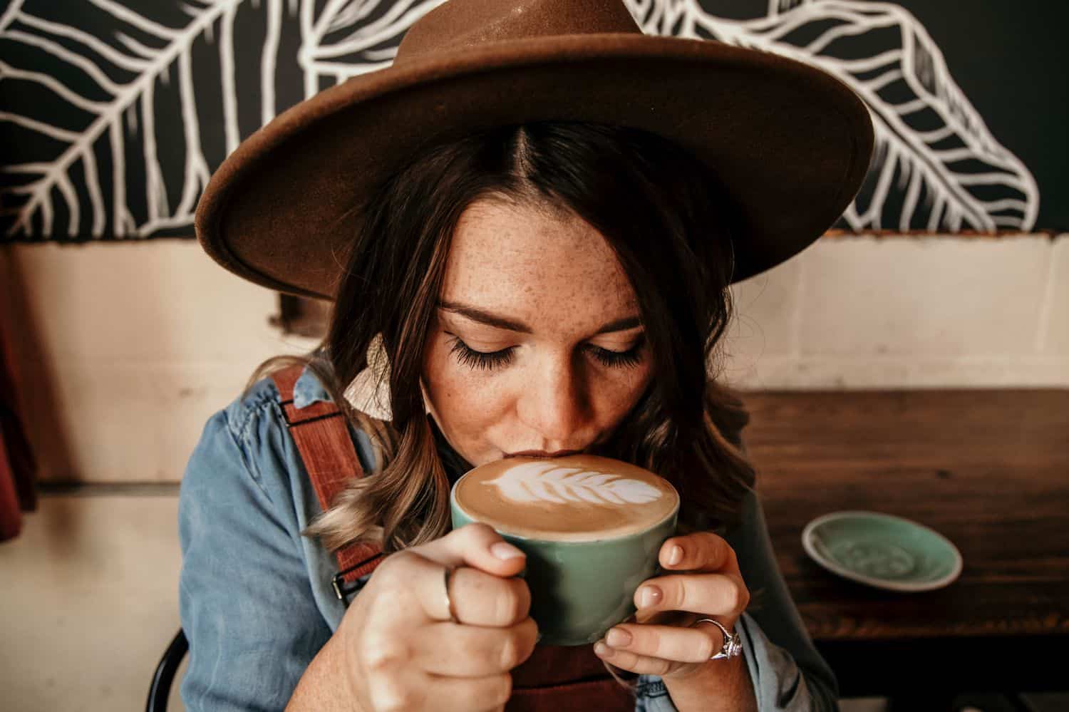 How to Talk to Clients When You're Terrified of the Telephone: Coffee shop senior session