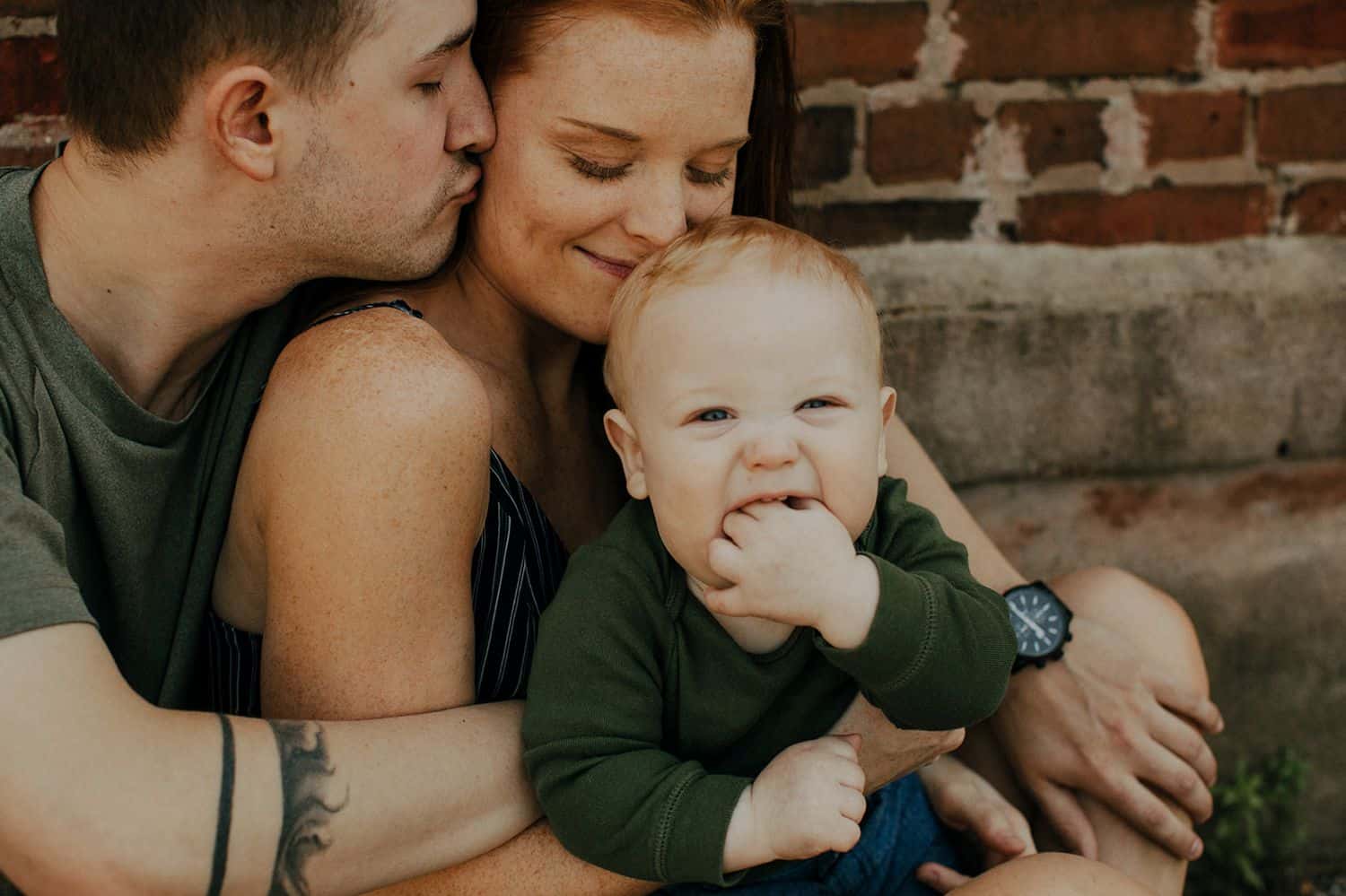 How to Talk to Clients When You're Terrified of the Telephone: urban family portrait session