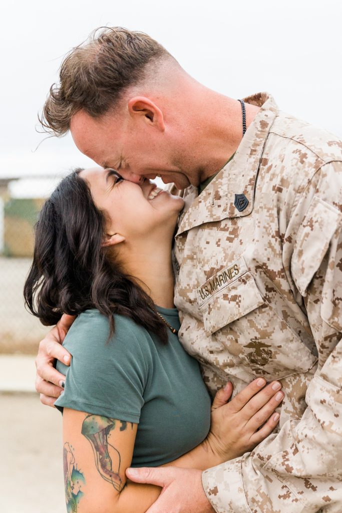 military couple