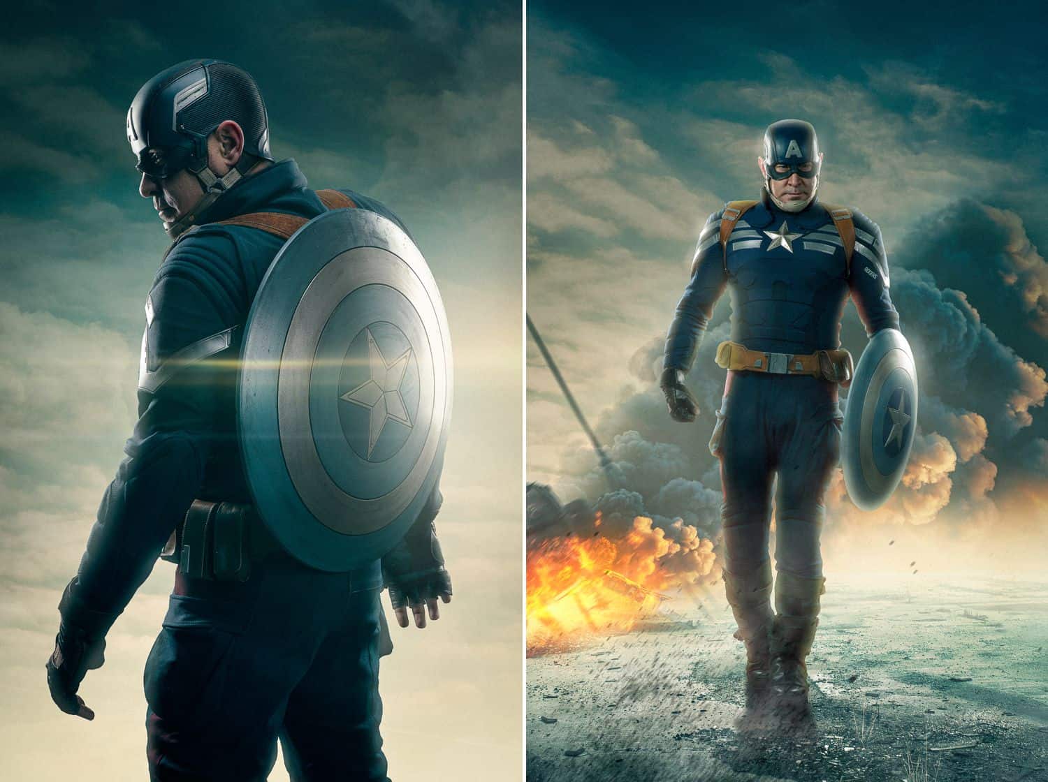 Freedom to create: Captain America cosplay with digital art by Ryan Sims